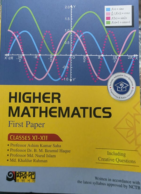 Higher Mathematics 1st Paper
